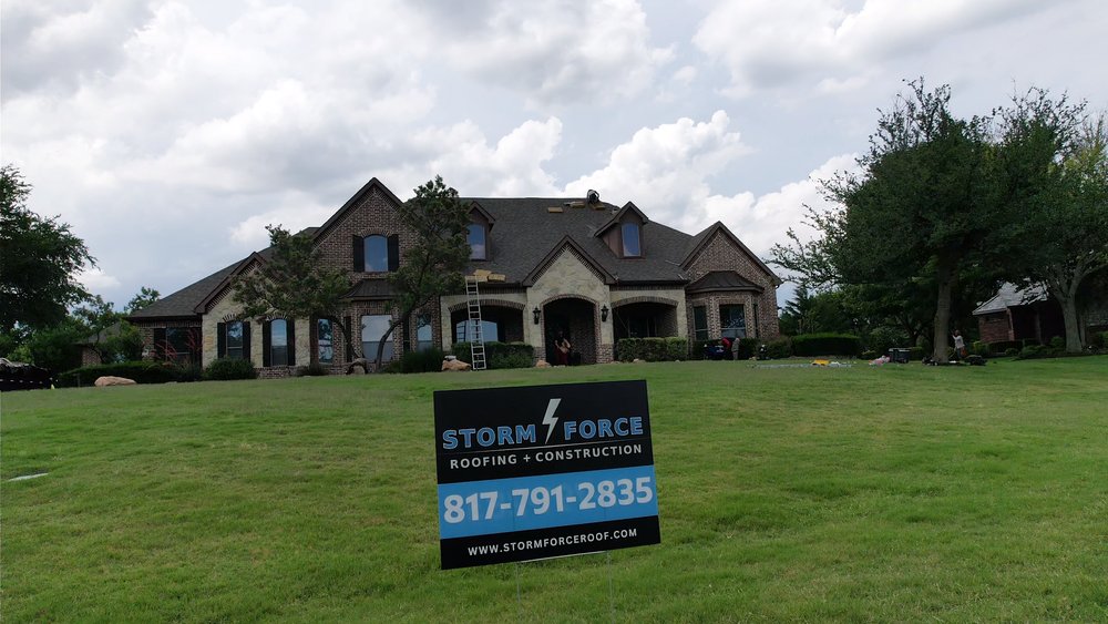 Slide of Storm Force Roofing + Construction