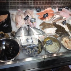George's Fish Shop - The selection counter