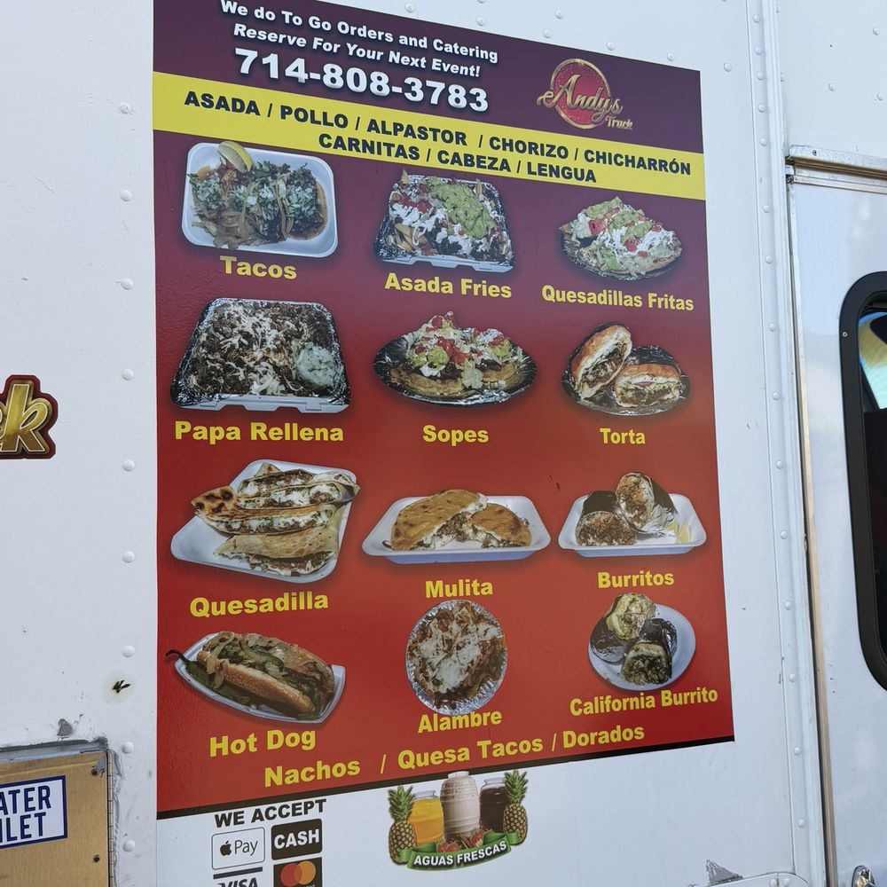 Andy’s Taco Truck - Food Trucks Near Me - Westminster, California