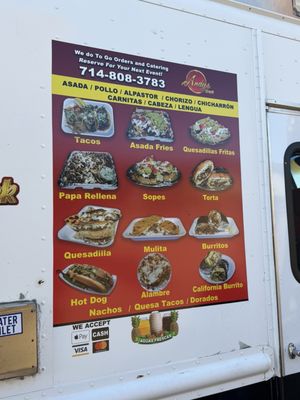 Menu photo 1 Andy’s Taco Truck Westminster, CA Menu photo 1 Andy’s Taco Truck Westminster, CA