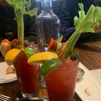 Taylor Shellfish Oyster Bar - Bloody Mary - Seafood Near Me - Seattle, Washington