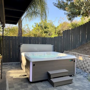 Designs 4 You Remodeling - The new patio with hot tub installed - General Contractors Near Me - San Diego, California Designs 4 You Remodeling - The new patio with hot tub installed - General Contractors Near Me - San Diego, California