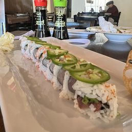 Arizona roll added jalapeños Arizona roll added jalapeños
