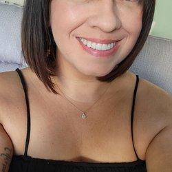 Dolce Vita Salon and Spa - Bob cut with bangs!