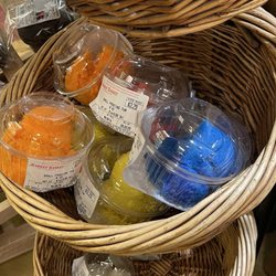Market Basket - You can buy vivid colored frosting for your home baking!
