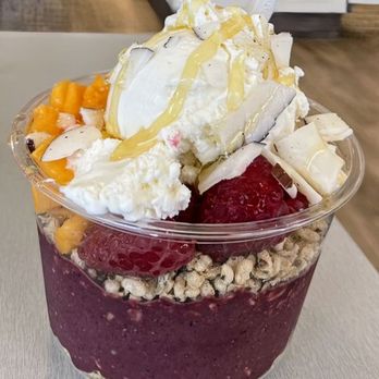 Island Vintage Coffee - Acai Bowl with Haupia Cream - Coffee & Tea Near Me - Waikoloa, Hawaii Island Vintage Coffee - Acai Bowl with Haupia Cream - Coffee & Tea Near Me - Waikoloa, Hawaii