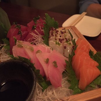 Uchi Houston - Sashimi (tuna, salmon, yellowtail, flounder) - Sushi Bars Near Me - Houston, Texas Uchi Houston - Sashimi (tuna, salmon, yellowtail, flounder) - Sushi Bars Near Me - Houston, Texas