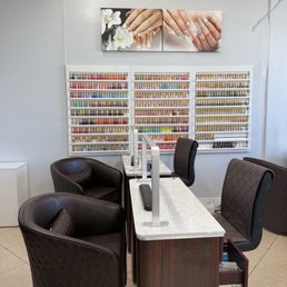 Nail station wing. Look at how clean and organized this space is! Nail station wing. Look at how clean and organized this space is!