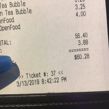 Mr Sushi - My bill I'm guessing everyone gets changed $4 if you don't eat - Sushi Bars Near Me - Cherry Hill, New Jersey Mr Sushi - My bill I'm guessing everyone gets changed $4 if you don't eat - Sushi Bars Near Me - Cherry Hill, New Jersey