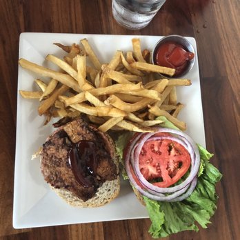 Barking Mad Cafe - Veggie burger and fries - Coffee & Tea Near Me - Gaithersburg, Maryland