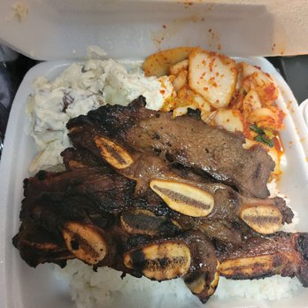 Pearl's Korean BBQ - Kalbi 4 pc - Korean Near Me - Kapolei, Hawaii Pearl's Korean BBQ - Kalbi 4 pc - Korean Near Me - Kapolei, Hawaii