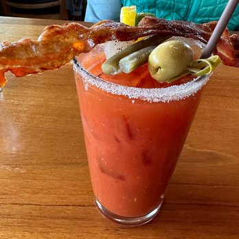 The Loft Restaurant & Bar - A great bloody Mary with a good selection of things on / in it - Seafood Near Me - Bandon, Oregon The Loft Restaurant & Bar - A great bloody Mary with a good selection of things on / in it - Seafood Near Me - Bandon, Oregon