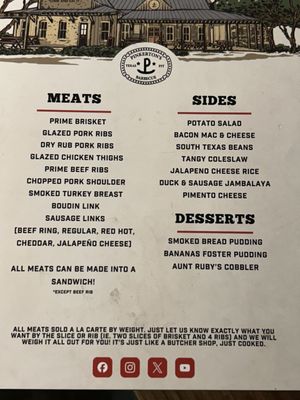 Menu photo 2 Pinkerton's Barbecue San Antonio, TX Menu photo 2 Pinkerton's Barbecue San Antonio, TX