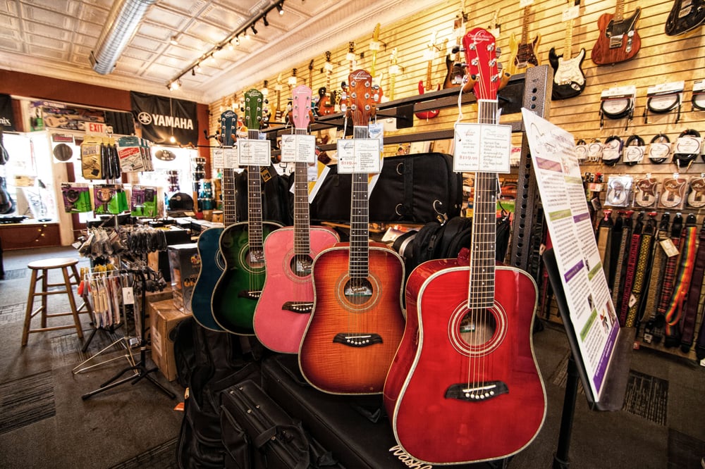 Social spots from David's Guitar Loft