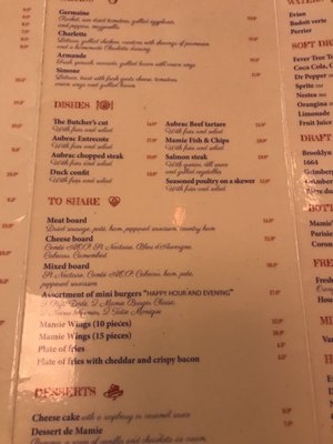 Menu photo 1 Mamie Burger Paris, 75