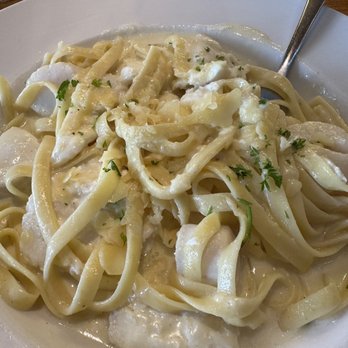 Land's End Resort - Seafood Fettuccine without shrimp. SOOOO GOOD!!!!! - Hotels Near Me - Homer, Alaska