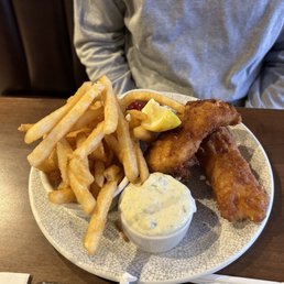 Fish and chips Fish and chips