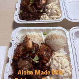BBQ Chicken Beef Mix Plate