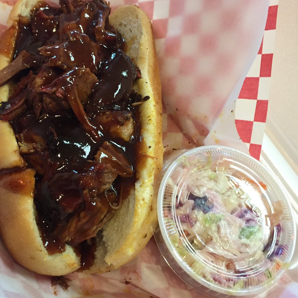 Emma's BBQ - Brisket for me. Excellent! Could only eat 1/2 as it was huge. - Southern Near Me - Seattle, Washington