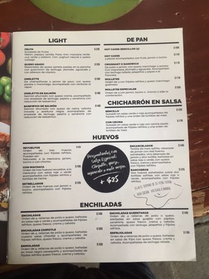 Menu photo 2 La Charamusca Santiago de Querétaro, QUE Menu photo 2 La Charamusca Santiago de Querétaro, QUE