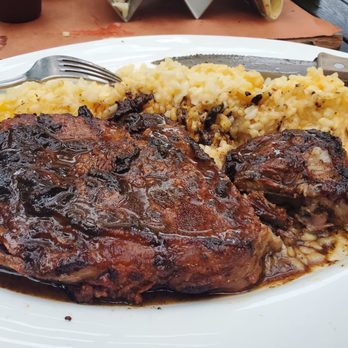 City Rub Smokehouse - Ribeye and cheesy risotto - Southern Near Me - Newark, New Jersey