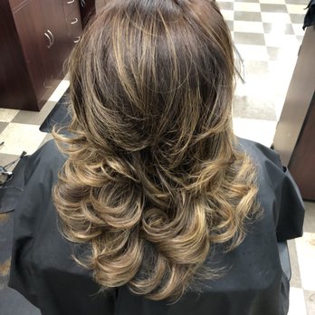 All About Hair - Love my layers and ombré look - Hair Salons Near Me - Ontario, California