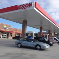 Exxon - Gas pumps & store