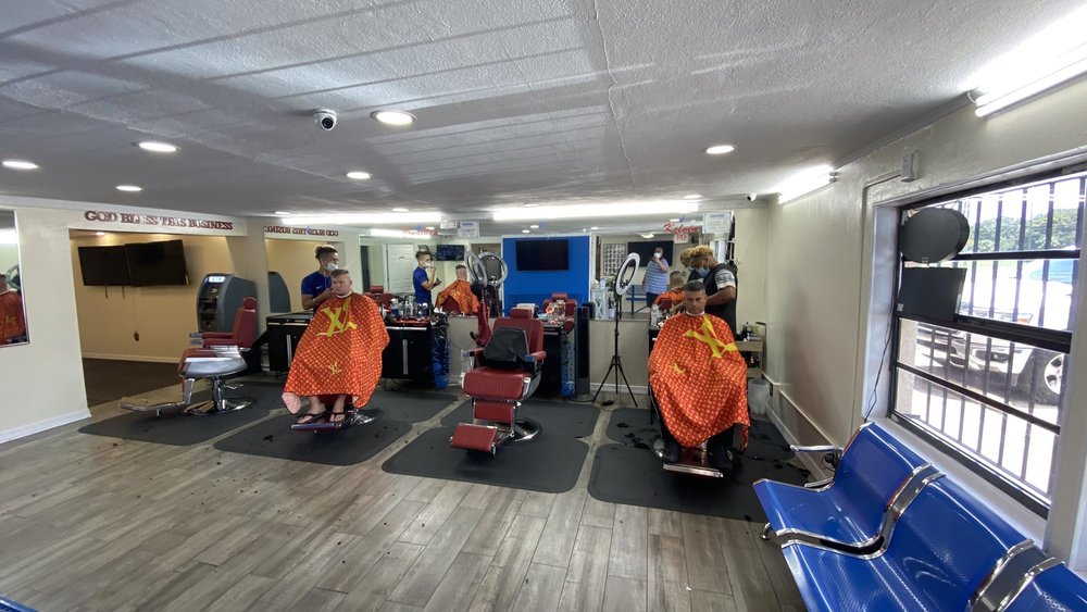 Provision Barber Shop Logo