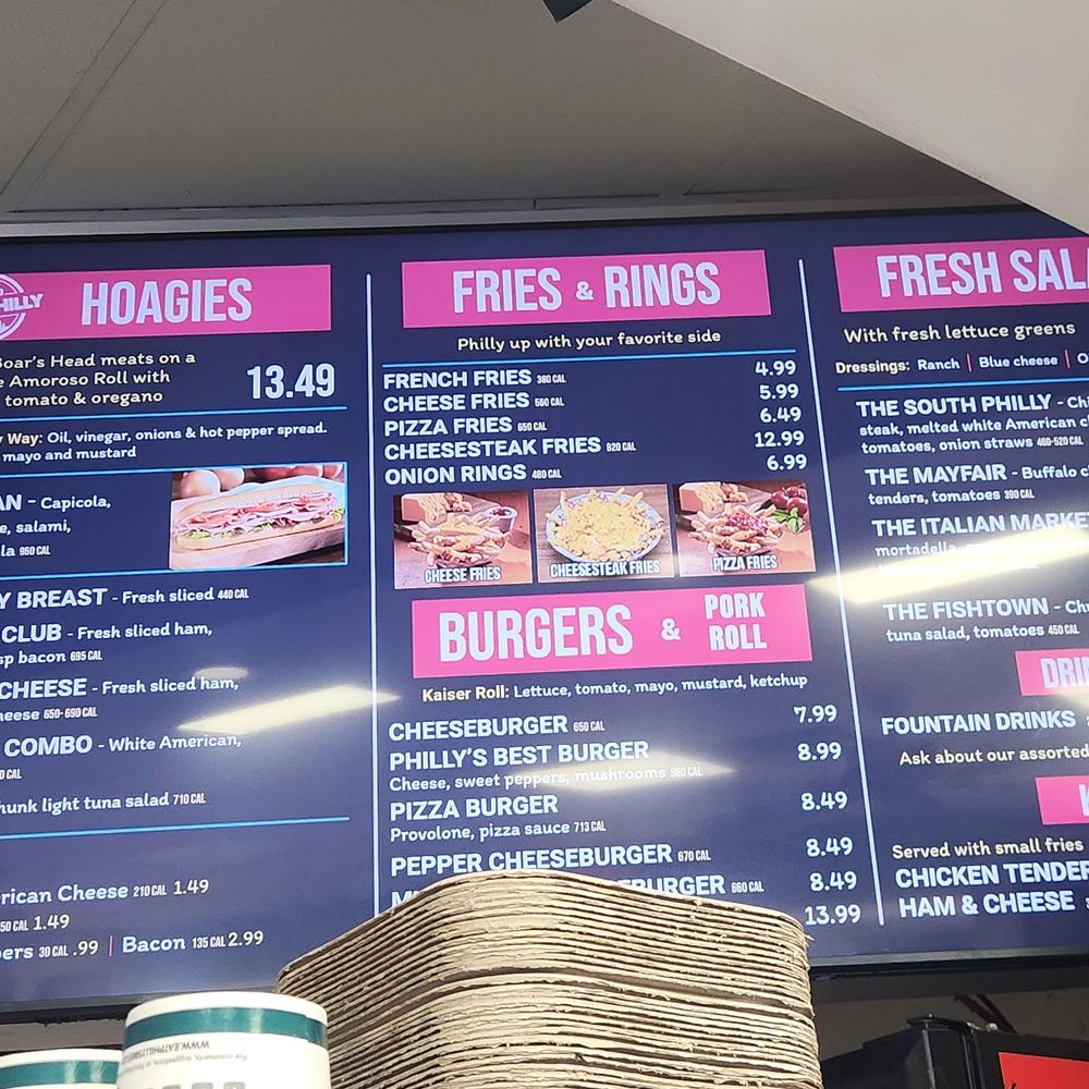 Philly's Best - Menu As Of August 2025 - Sandwiches Near Me - Downey, California