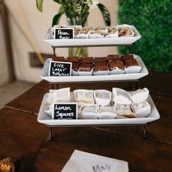 Goodies Cookies - Various desserts. All were delicious, but the five-layer brownie was a guest favorite.