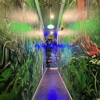 Pho & Beyond - Cool hallway to the restroom - Vietnamese Near Me - Las Vegas, Nevada