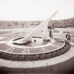 Sundial When It Was Born! Sniff!