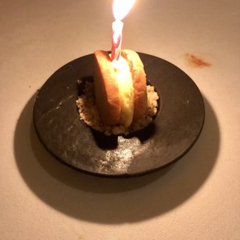 Ninety Acres - Happy birthday! Special dessert - New American Near Me - Peapack, New Jersey Ninety Acres - Happy birthday! Special dessert - New American Near Me - Peapack, New Jersey