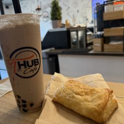 T Hub Cafe - Oreo Milkshake with honey boba
