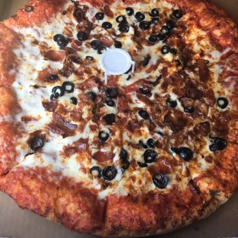 Pizza Pirates - Large bacon and olives - Pizza Near Me - Ontario, California