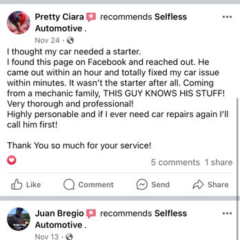 Selfless Mobile Automotive - Auto Repair Near Me Selfless Mobile Automotive - Auto Repair Near Me