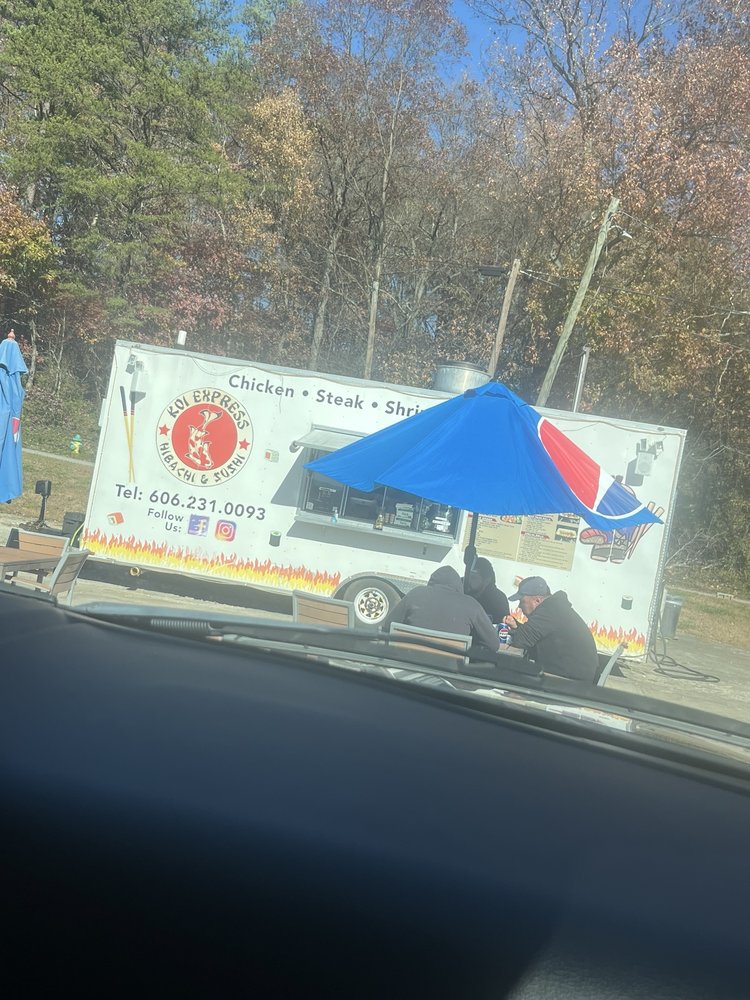 Koi Express Food Truck Logo