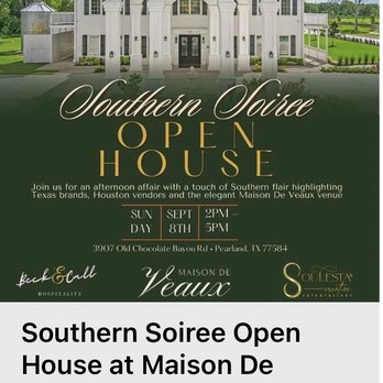 Maison De Veaux - Open House Invite - Venues & Event Spaces Near Me - Pearland, Texas Maison De Veaux - Open House Invite - Venues & Event Spaces Near Me - Pearland, Texas
