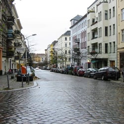 Kreuzberg - Friesen Strasse in the rain