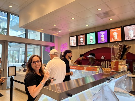 Häagen-Dazs Ice Cream River Landing by null