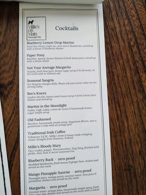 Menu photo 2 Millie's on Main Mackinac Island, MI Menu photo 2 Millie's on Main Mackinac Island, MI