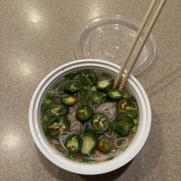 Round eye steak pho