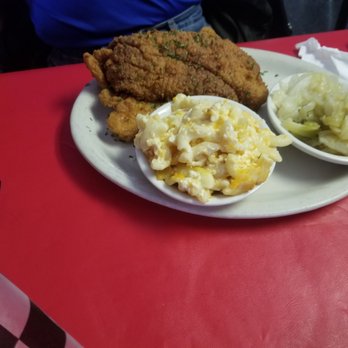 Jackie's Restaurant - Soggy cake batter catfish...very greasy! - Southern Near Me - Henrico, Virginia Jackie's Restaurant - Soggy cake batter catfish...very greasy! - Southern Near Me - Henrico, Virginia