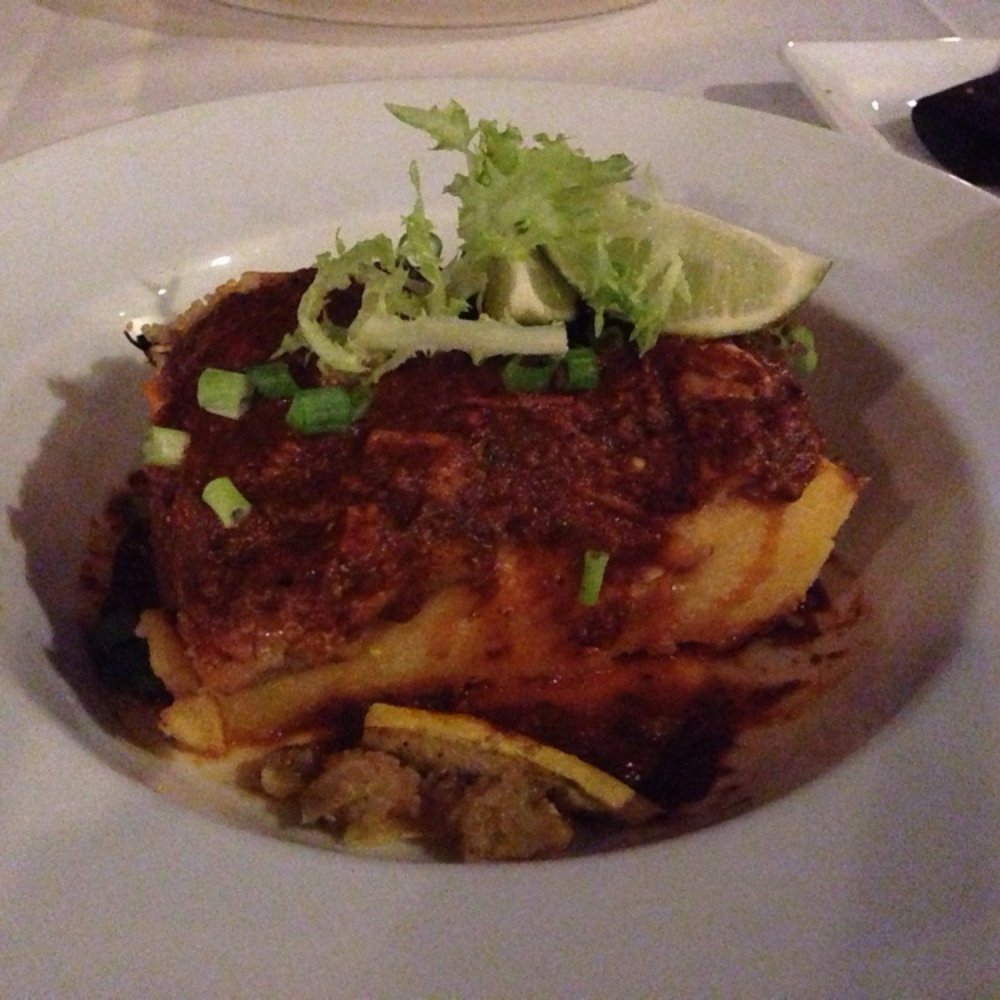 Hannah's Off The Square - Quinoa stuffed plantain - awesome! - New American Near Me - Denton, Texas