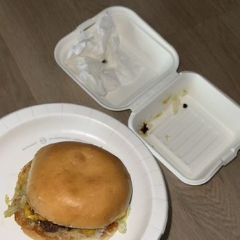 HiHo Cheeseburger | Studio City - Dead spider and smear on food box - New American Near Me - Studio City, California
