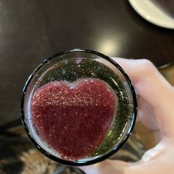 The Livery Tavern - Awww berry purée in a
