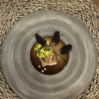 Le Mousso - a plate of food on a table - Canadian (New) Near Me - Montreal, Quebec