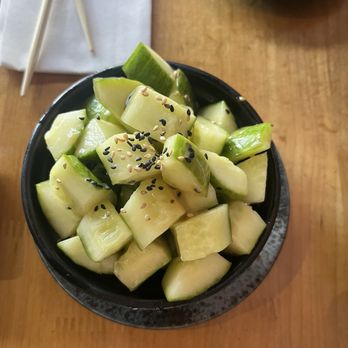 Ginza Sushi & Sake - cuke Cucumber Salad - Sushi Bars Near Me - San Francisco, California