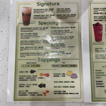 Tii Cup - Menu - Bubble Tea Near Me - Chandler, Arizona Tii Cup - Menu - Bubble Tea Near Me - Chandler, Arizona