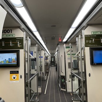 Union Pearson Express - The interior of the UP Express train - very comfortable, safe, and clean! - Public Transportation Near Me - Toronto, Ontario Union Pearson Express - The interior of the UP Express train - very comfortable, safe, and clean! - Public Transportation Near Me - Toronto, Ontario